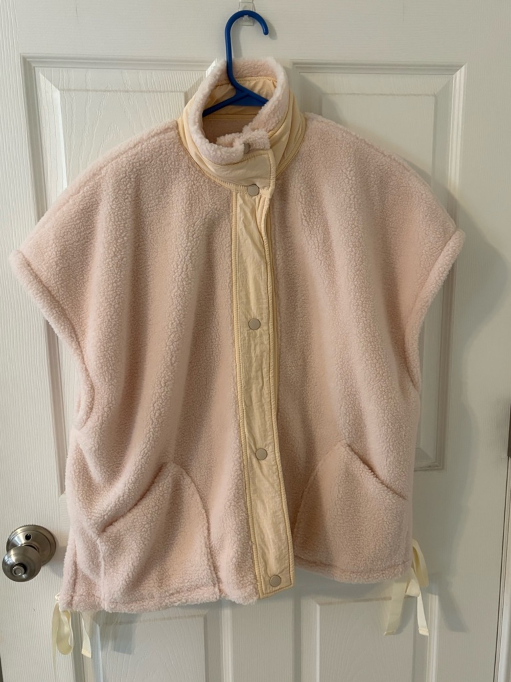 Amazon oversized fleece vest